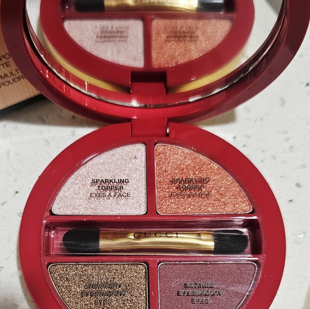 Gucci Radiant Eyeshadow Palette - Limited Edition (FESTIVE GLOW)